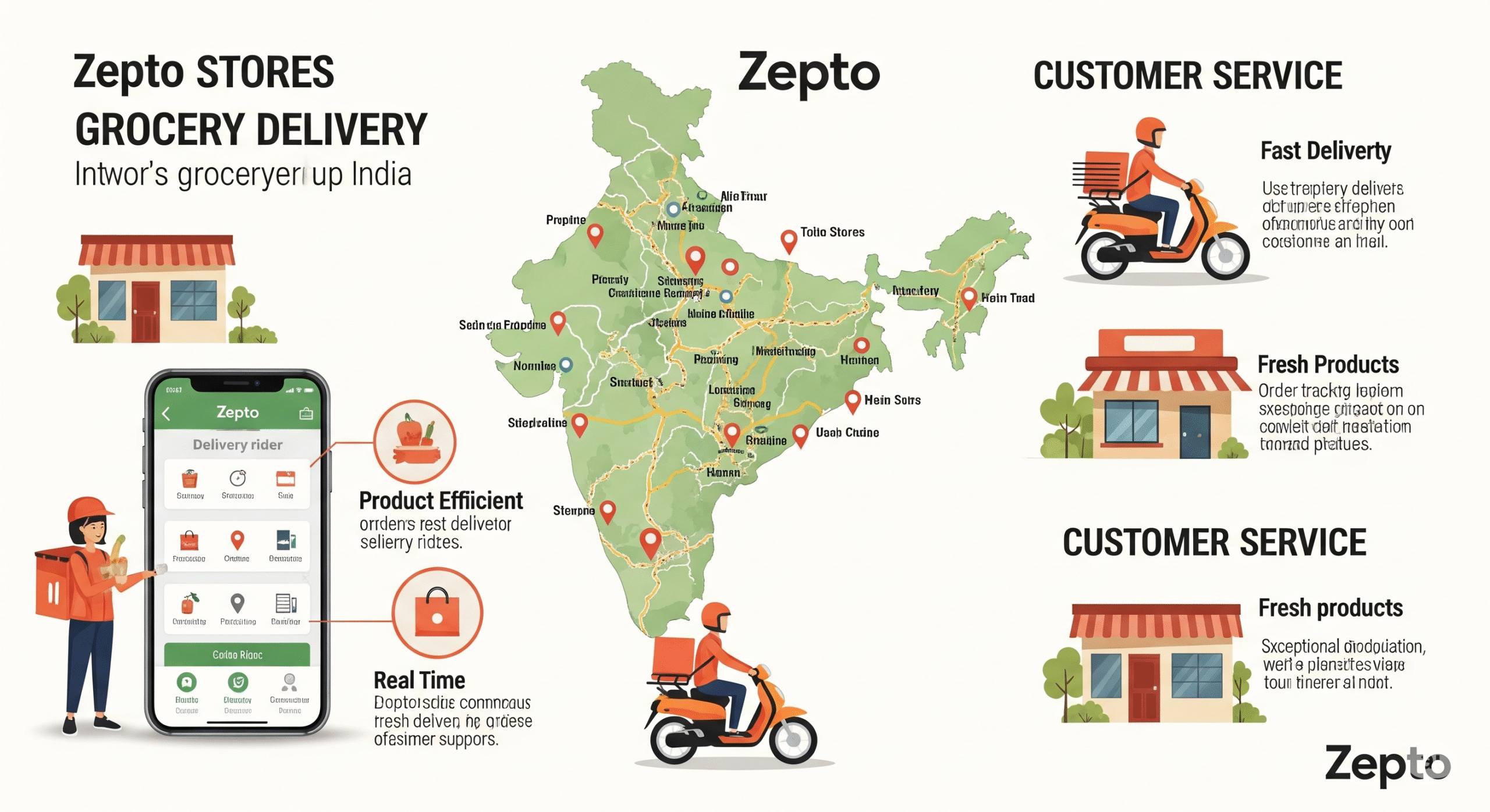 Zepto Stores Across India: Locations, Customer Service & More